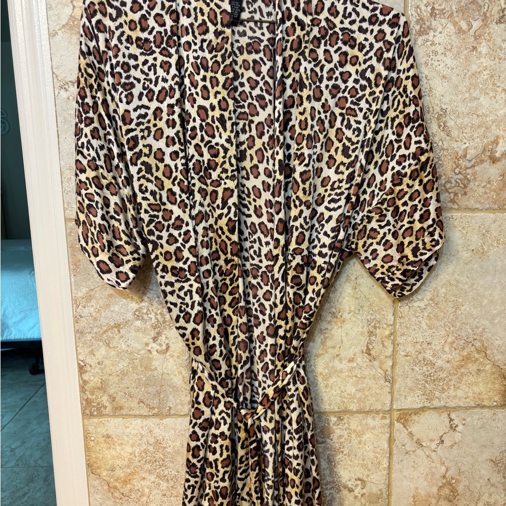 August Silk Animal Print Intimate Wear